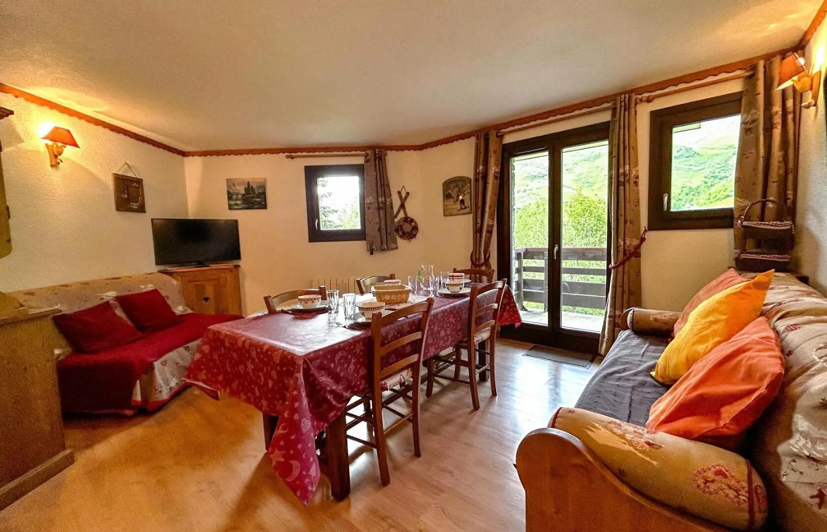 Апартаменты Residence Balcons D'Olympie - Appartement Chaleureux Avec Vue Sur Les Pistes Mae-0721 Сен-Мартен-де-Бельвиль Франция