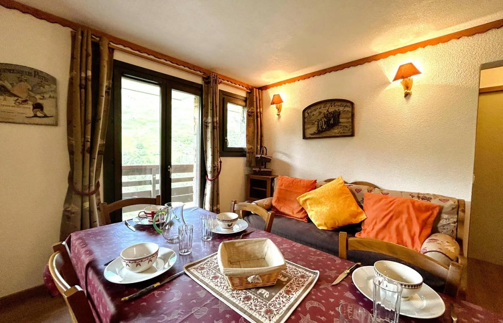 Residence Balcons D'Olympie - Appartement Chaleureux Avec Vue Sur Les Pistes Mae-0721 Сен-Мартен-де-Бельвиль